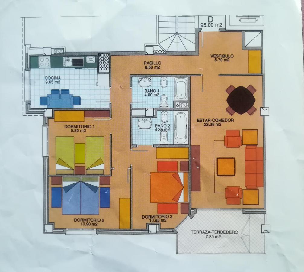Ferienwohnung La Terraza De Zahara Pamplona Exterior foto